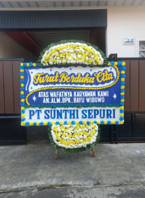 Papan Bunga Duka di Raimbawi